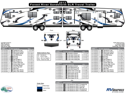 Forest River - Sandstorm - 2013-2014 Sandstorm Lg TT-Large Travel Trailer