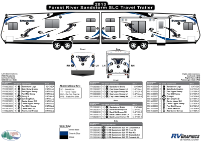 Forest River - Sandstorm - 2013-2014 Sandstorm Med TT-Medium Travel Trailer