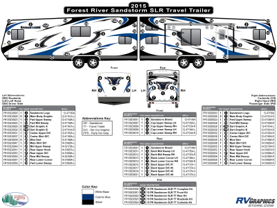 Forest River - Sandstorm - 2015 Sandstorm Lg TT SLR-Large Travel Trailer