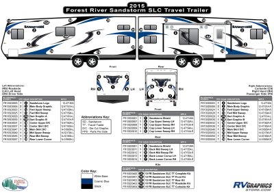 Forest River - Sandstorm - 2015 Sandstorm Med TT SLC-Medium Travel Trailer