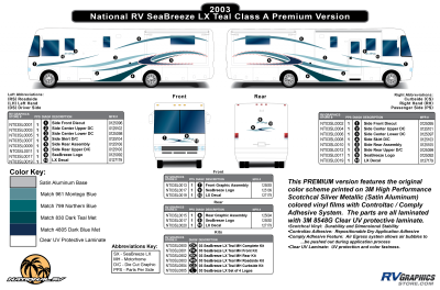 National RV - SeaBreeze - 2003 SeaBreeze LX Premium Version