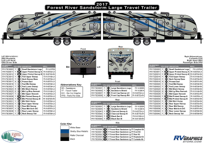 Forest River - Sandstorm - 2017 Sandstorm Lg TT-Large Travel Trailer