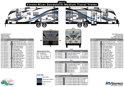 Forest River - Sandstorm - 2017 Sandstorm Med TT-Medium Travel Trailer