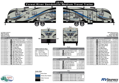 Forest River - Sandstorm - 2018 Sandstorm Med TT-Medium Travel Trailer