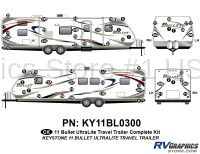 Bullet - 2011 Bullet TT-Travel Trailer - 2011 Bullet Travel Trailer Complete Graphics Kit