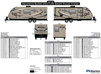 Keystone RV - Bullet - 2016-2017 Bullet UltraLite Sm TT-Travel Trailer