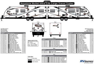 Keystone RV - Bullet - 2012-2013 Bullet Lg TT-Large Travel Trailer