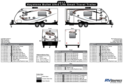 Keystone RV - Bullet - 2012-2013 Bullet Sm TT-Small Travel Trailer