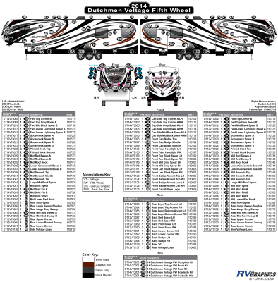 Dutchmen - Voltage - 2014 Voltage FW-Fifth Wheel