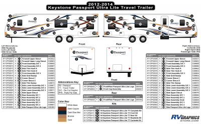 Keystone RV - Passport - 2012-2013 Passport TT- UltraLite Travel Trailer