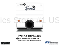 2011 Skyline Nomad Joey TT Rear Graphics Kit