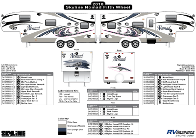 Skyline RV - Nomad - 2010 Nomad FW-Fifth Wheel