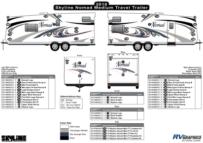Skyline RV - Nomad - 2010 Nomad Med TT-Medium Travel Trailer