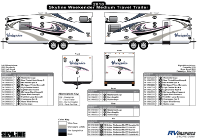 Skyline RV - Weekender - 2010 Weekender Med TT-Medium Travel Trailer