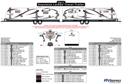 Keystone RV - Laredo - 2011 Laredo TT-Travel Trailer