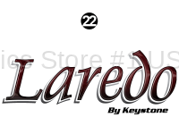 Laredo - 2011 Laredo TT-Travel Trailer - Side / Rear Laredo Logo