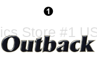 Outback - 2009-2010 Outback FW-Fifth Wheel - Outback Logo