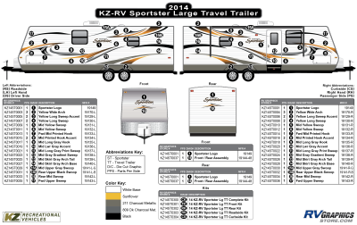 KZ RV - Sportster - 2014 Sportster Lg TT-Travel Trailer