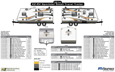 KZ RV - Sportster - 2014 Sportster Sm TT-Travel Trailer
