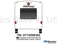 Denali - 2013 Denali TT-Travel Trailer - 2013 Denali Travel Trailer Rear Graphics Kit