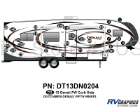 Denali - 2013 Denali FW-Fifth Wheel - 2013 Denali Fifth Wheel Curbside Graphics Kit