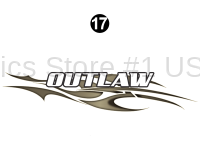 Outlaw - 2008 Outlaw Class C Motorhome - Side / Rear Outlaw Logo