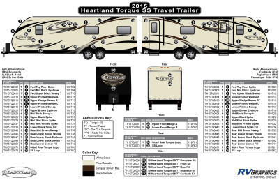 Heartland - Torque - 2015 Torque TT-Travel Trailer SS