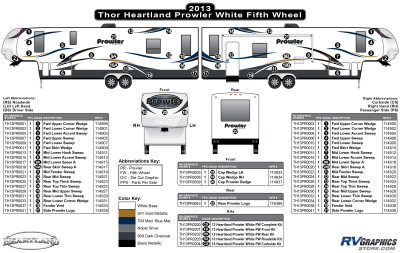 Heartland - Prowler - 2013 Prowler FW-Fifth Wheel