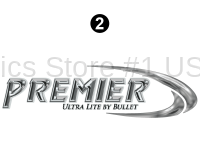 Premier - 2011 Premier TT-UltraLite by Bullet - Small Premier Swoop Logo