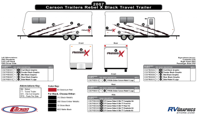 Carson Trailer - Rebel X - 2007 Rebel X Custom Black