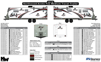 Northwood - Arctic Fox - 2018 Arctic Fox Medium Travel Trailer