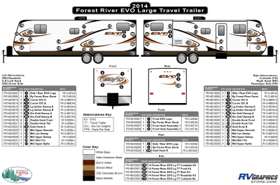 Forest River - EVO - 2014 EVO Lg TT-Travel Trailer