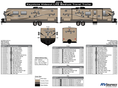 Keystone RV - Hideout - 2016 Hideout LHS Medium TT-Travel Trailer