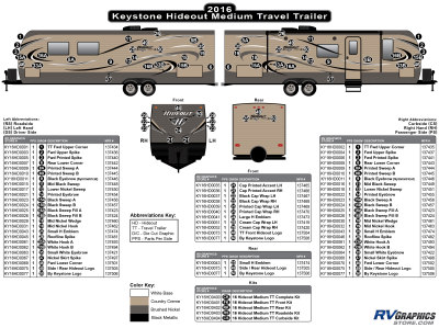 Keystone RV - Hideout - 2016 Hideout Medium TT-Travel Trailer