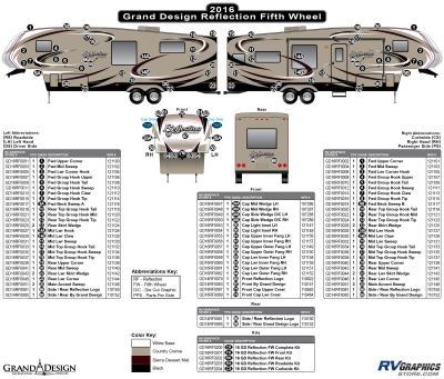 Grand Design - Reflection - 2016-2018 Reflection FW-Fifth Wheel