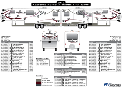 Keystone RV - Hornet - 2013 Hornet Platinum FW-Fifth Wheel