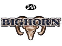 Bighorn - 2014-2016 Bighorn FW-Fifth Wheel Blue Version - Front Badge Upper