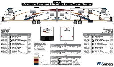 Keystone RV - Passport - 2009 Passport Lg UltraLite TT-Travel Trailer