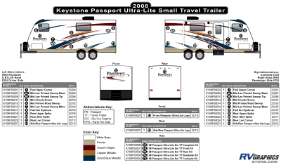 Keystone RV - Passport - 2009 Passport Sm UltraLite TT-Travel Trailer