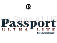 Side/Rear Passport Ulra-Lite Logo