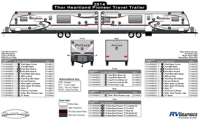 Heartland - Pioneer - 2014 Pioneer TT-Travel Trailer