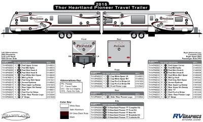 Heartland - Pioneer - 2015-2016 Pioneer TT-Travel Trailer