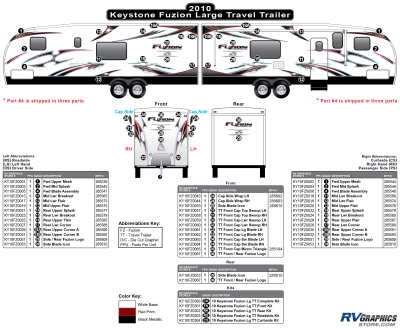 Keystone RV - Fuzion - 2010 Fuzion Large Travel Trailer