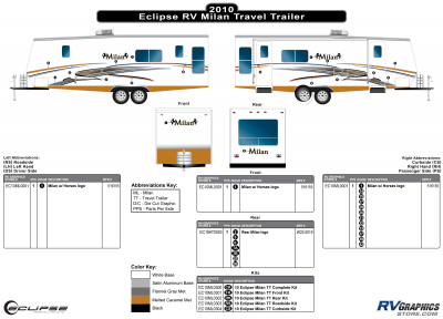 Eclipse - Milan - 2010 Milan TT-Travel Trailer