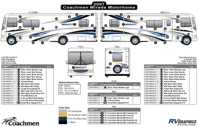 Coachmen - Mirada - 2007 Mirada MH-Motorhome