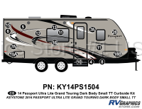16 Piece 2014 Passport Sm TT Curbside Graphics Kit