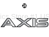 Axis - 2014 Axis MH-Motorhome Fastlane Red Version - AXIS Logo