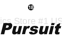Pursuit - 2016 Pursuit MH-Motorhome - Small Pursuit Logo (P)