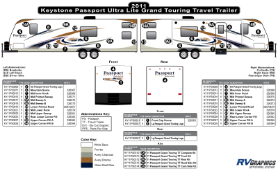 Keystone RV - Passport - 2011 Passport TT-Travel Trailer Grand Touring