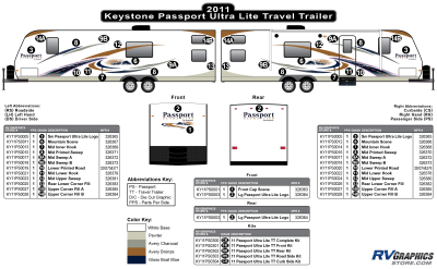 Keystone RV - Passport - 2011 Passport TT-Travel Trailer UltraLite